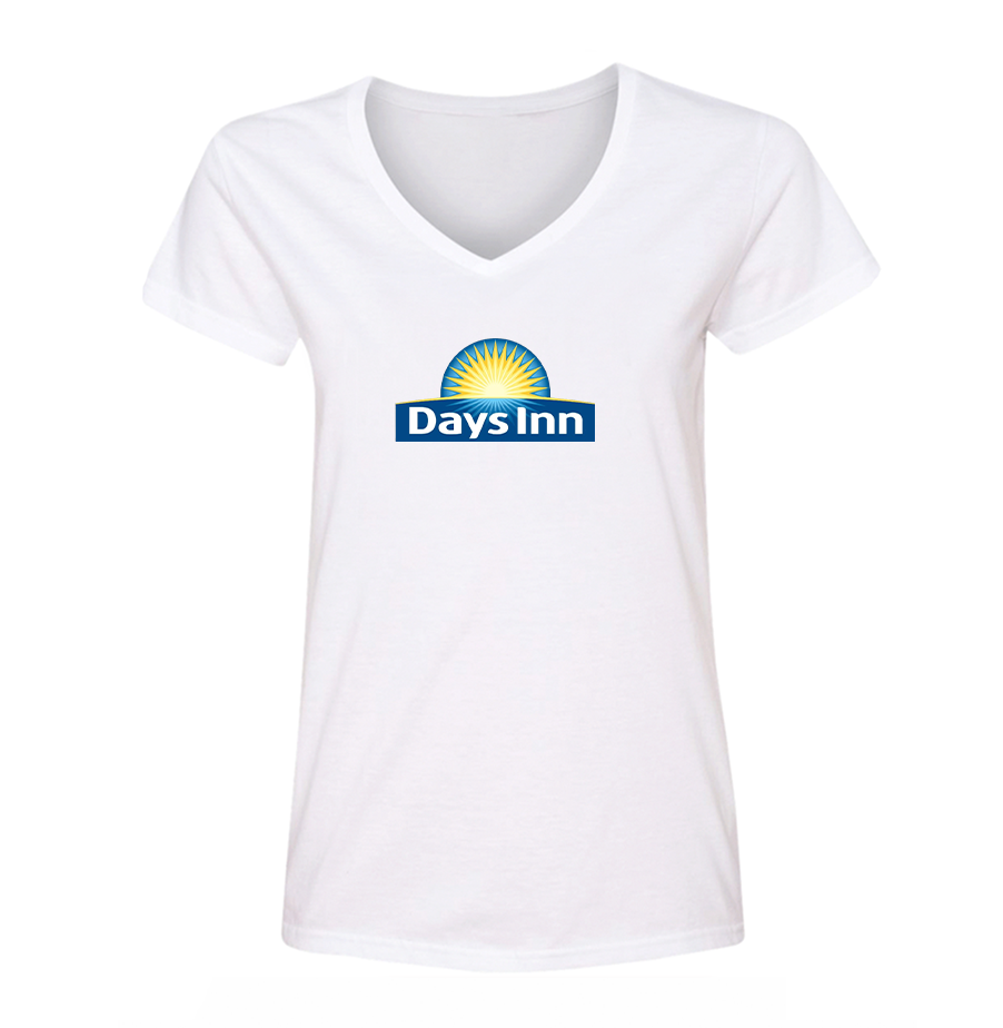 Women's Days Inn V Neck T-Shirt
