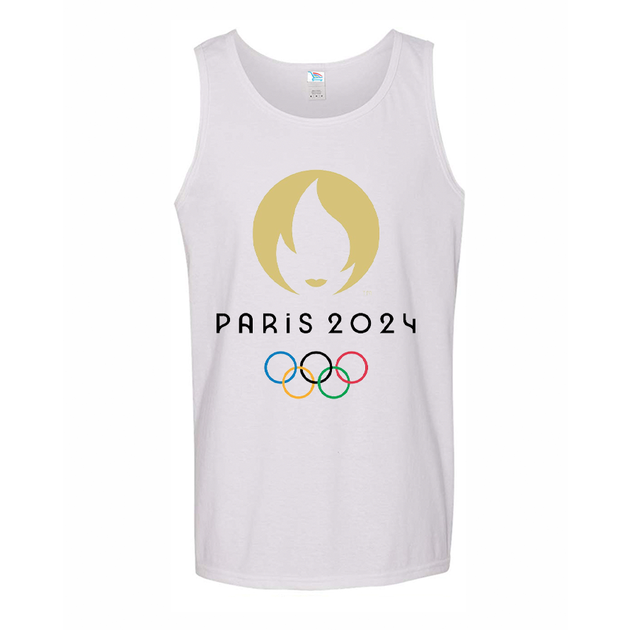 Men's New Olympics 2024 Paris Logo Tank Top