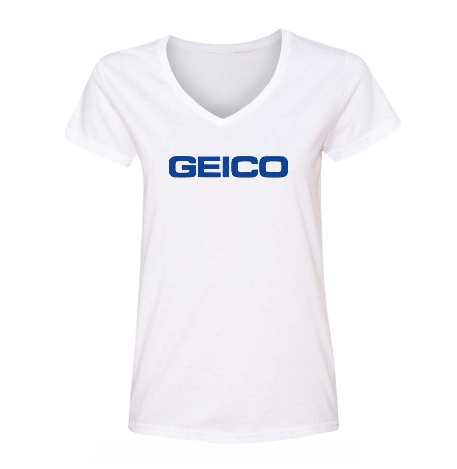 Women's Geico V Neck T-Shirt