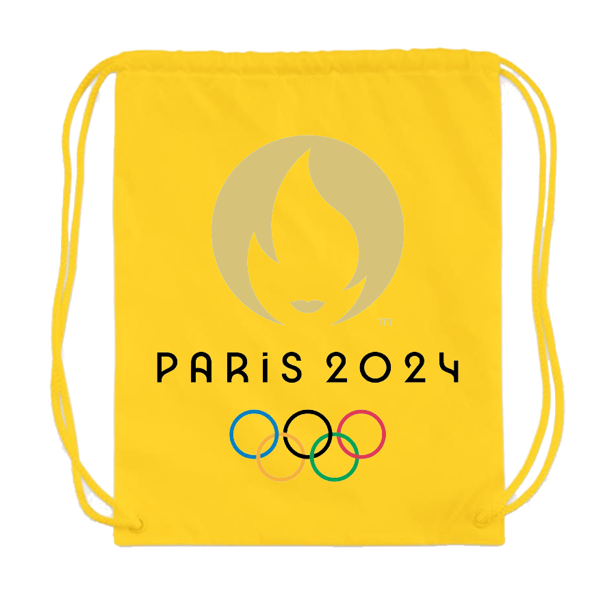 New Olympics 2024 Paris Logo Drawstring Bag