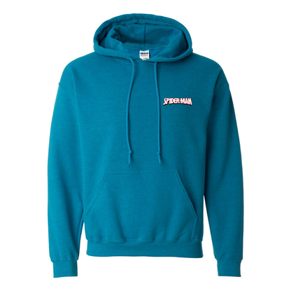 Men's Spider Man Gildan Heavy Blend Hooded Sweatshirt