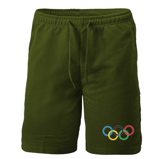 Men's Olympics Rings Fleece Shorts