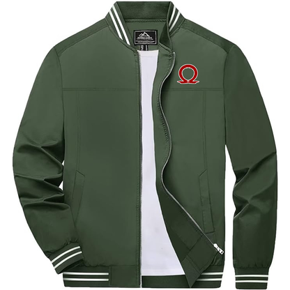 Men's God Of War Boladeci  Bomber Jackets Lightweight Water Resistant Breathable Spring Fall Full Zip Thin Windbreaker Light Jackets