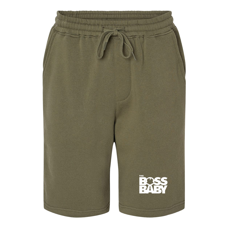 Men's Boss Baby  Independent Trading Co Midweight Fleece Shorts
