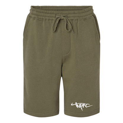 Men's Tupac Independent Trading Co Midweight Fleece Shorts