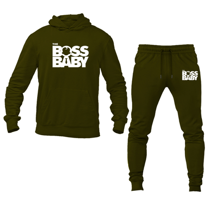 Men's Boss Baby  Hoodie and Joggers Set
