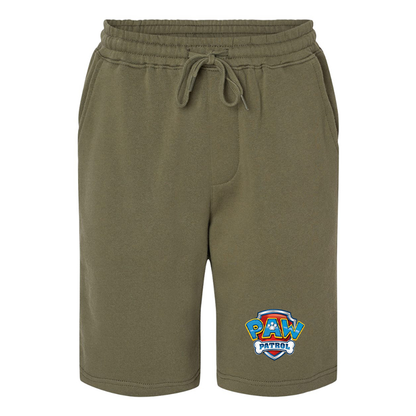Men's Paw Patrol Independent Trading Co Midweight Fleece Shorts
