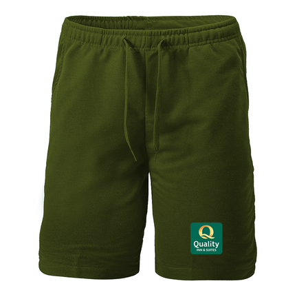 Men's Quality Inn & Suites Athletic Fleece Shorts