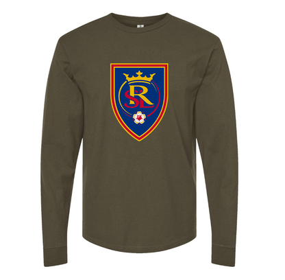 Men's Real Salt Lake Soccer Long sleeves T-Shirt