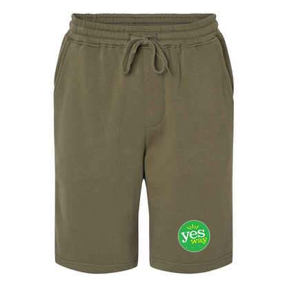 Men's Yes Way  Independent Trading Co Midweight Fleece Shorts