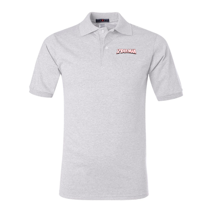 Men's Spider Man JERZEES  SpotShield Polo