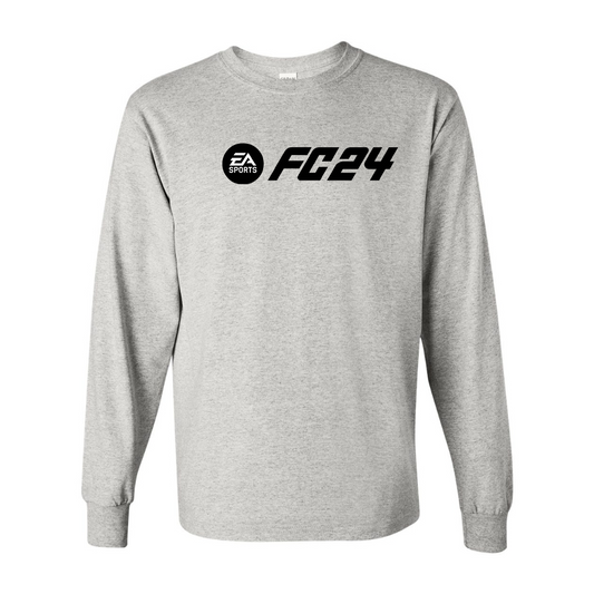 Men's EA Sports FC 24  Gildan Heavy Cotton Long Sleeve T-Shirt