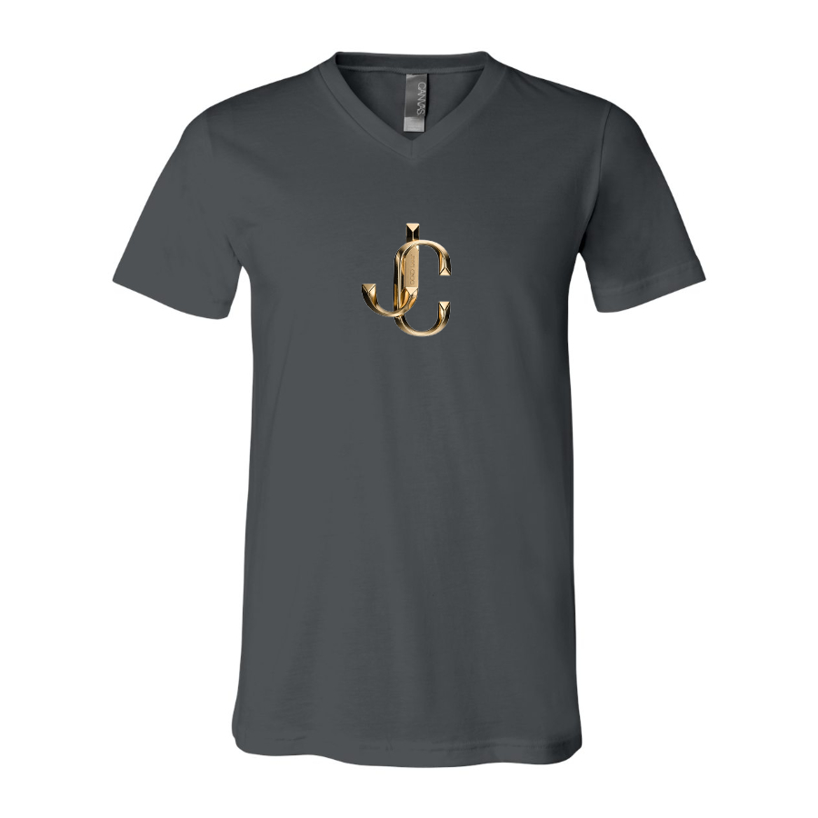 Jimmy Choo BELLA  CANVAS  Jersey V-Neck Tee