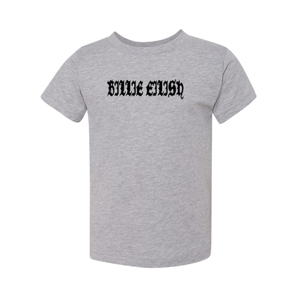 Billie Eilish BELLA  CANVAS Toddler Jersey Tee