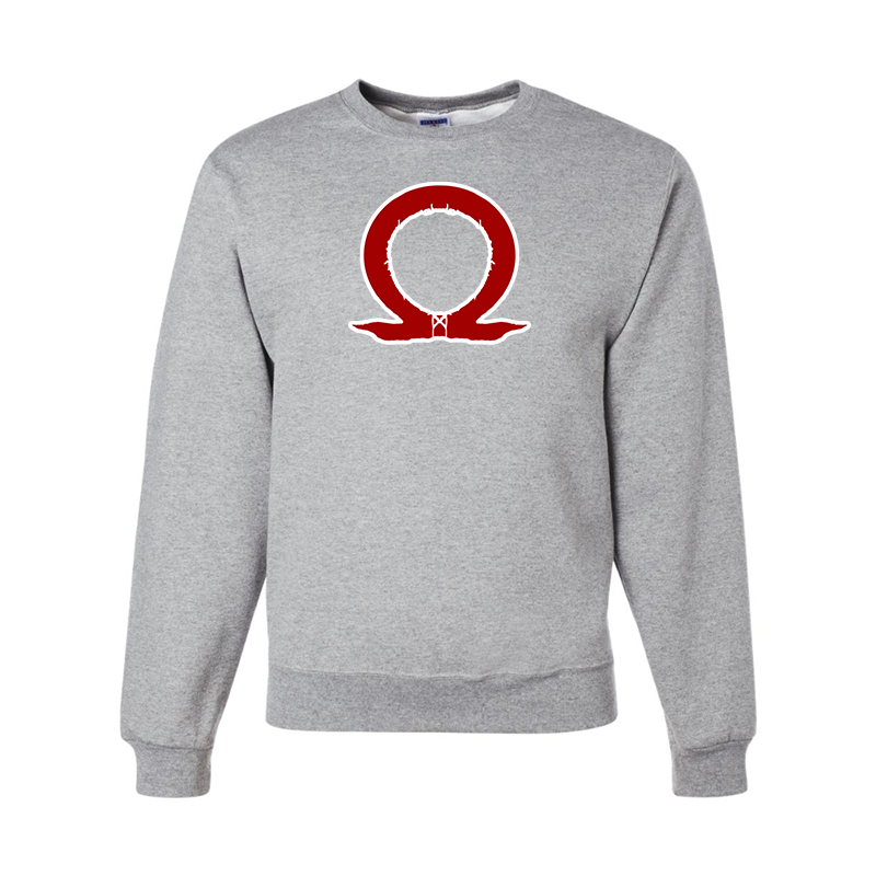 Men's God Of War JERZEES NuBlend Crewneck Sweatshirt