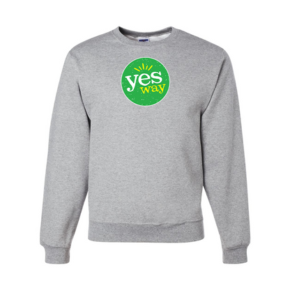 Men's Yes Way JERZEES NuBlend Crewneck Sweatshirt