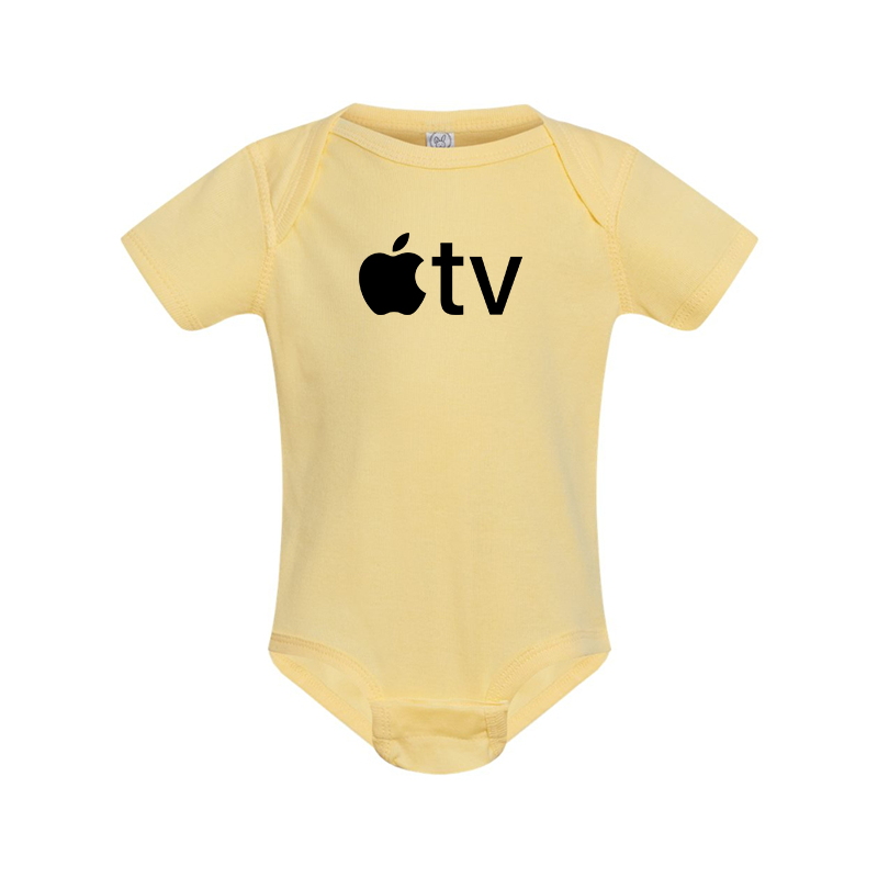 Apple TV Rabbit Skins Infant Baby Rib Bodysuit