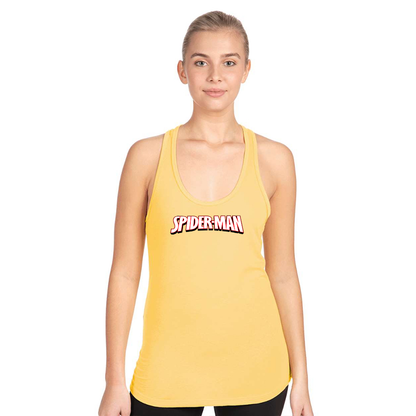Women's Spider Man Next Level Ideal Racerback Tank