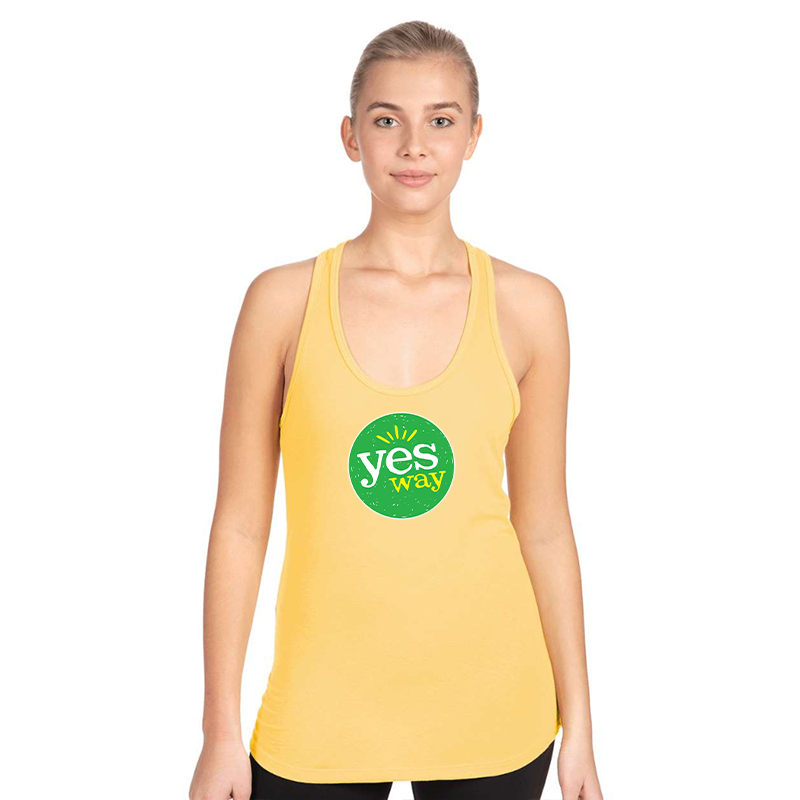 Women's Yes Way  Next Level Ideal Racerback Tank