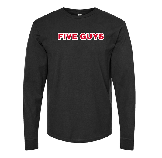 Youth's Five Guys Long sleeves T-Shirt