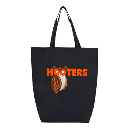 Hooters Q-Tees Non-Woven Gusset Bottom Tote