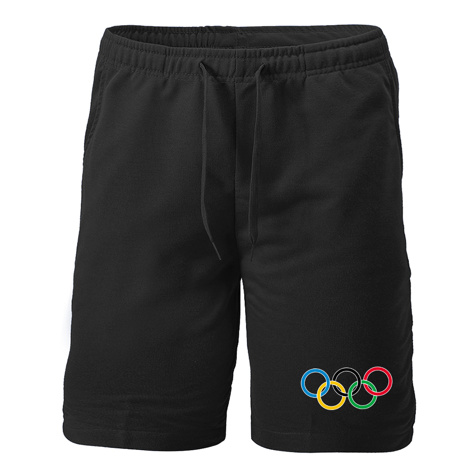 Men's Olympics Rings Fleece Shorts