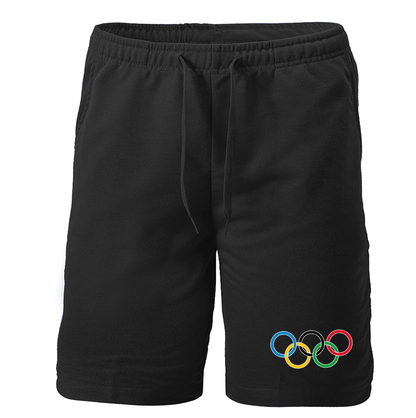 Men's Olympics Rings Fleece Shorts