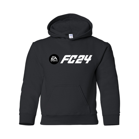 Youth's EA Sports FC 24  Gildan Heavy Blend Hooded Sweatshirt
