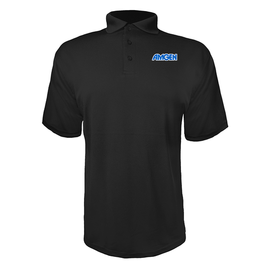 Men' Amgen Polyester Polos