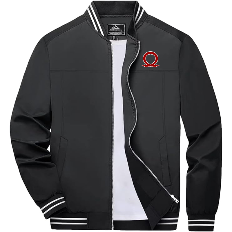 Men's God Of War Boladeci  Bomber Jackets Lightweight Water Resistant Breathable Spring Fall Full Zip Thin Windbreaker Light Jackets