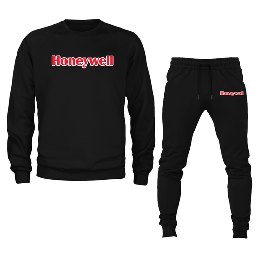 Men's Honeywell  Crewneck Sweatshirt Joggers Suit