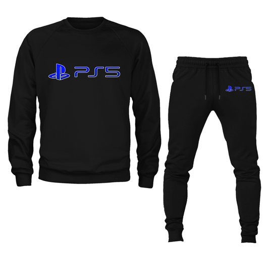 Men's Play Station PS5 Crewneck Sweatshirt Joggers Suit