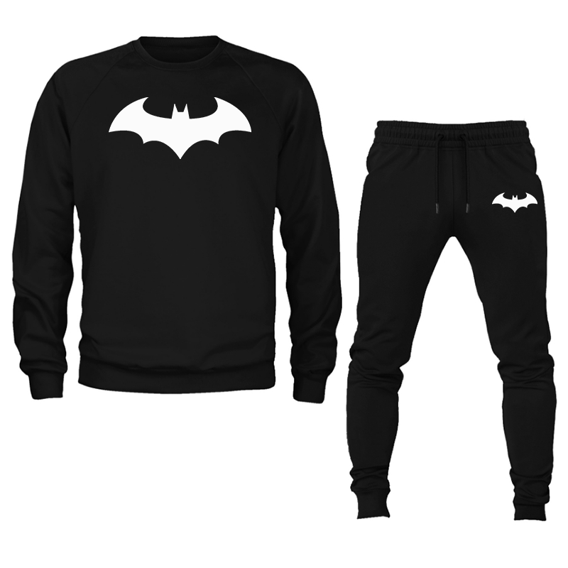 Men's Batman Crewneck Sweatshirt Joggers Set