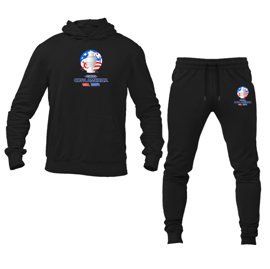 Men's Copa America 2024 Hoodie and Joggers Set
