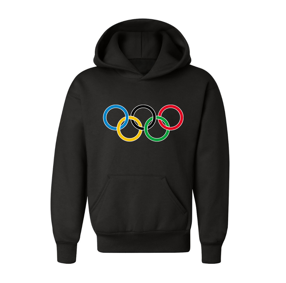Youth Olympics Rings Pullover Hoodie