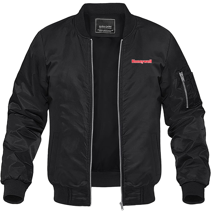 Men's Honeywell  Lightweight Bomber Jacket Windbreaker Softshell Varsity Jacket