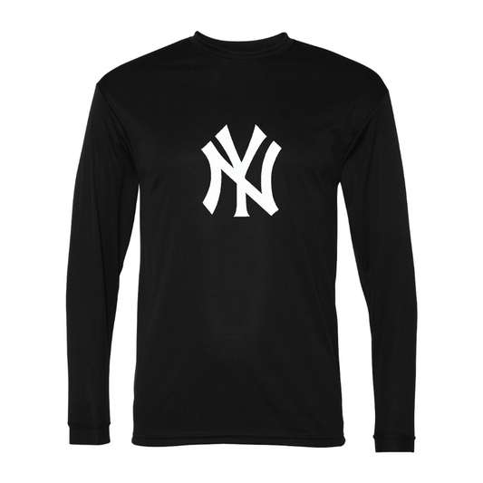 Men's New York NY Yankees Polyester Long Sleeve T-Shirt