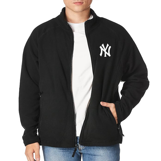 Men's  New York NY Yankees  Clique Summit Full-Zip Microfleece