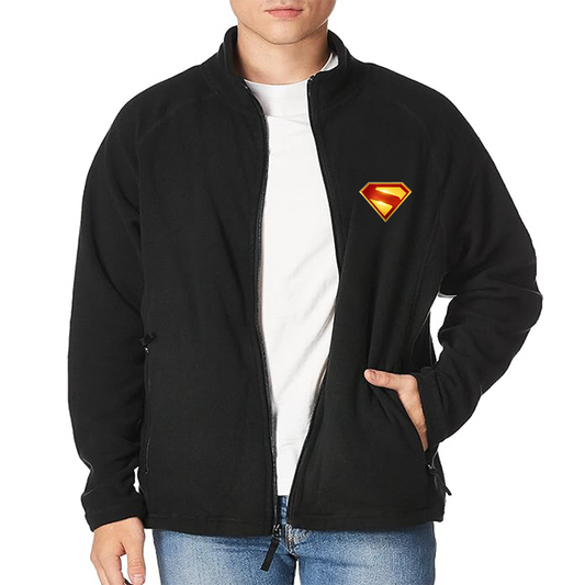 Men's Superman 2025 Clique Summit Full-Zip Microfleece