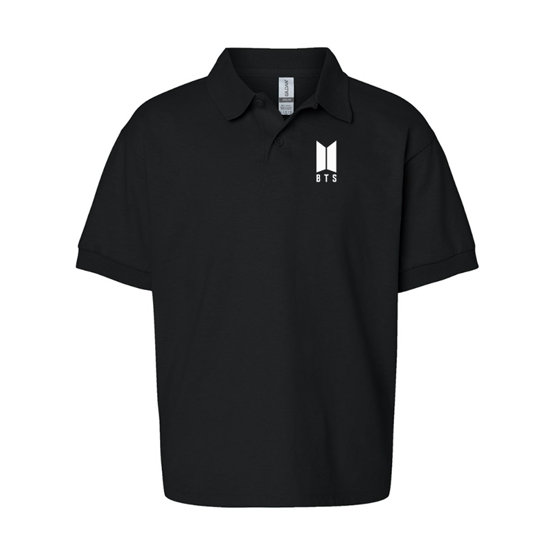 Youth's BTS Gildan Dry Blend Jersey Polo
