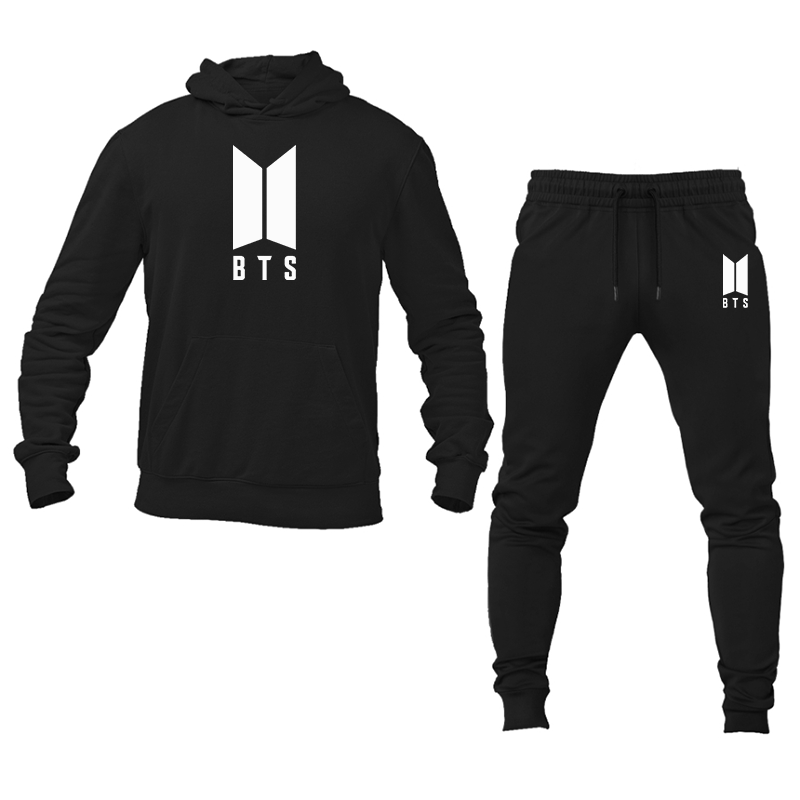 Men's BTS Hoodie and Joggers Set
