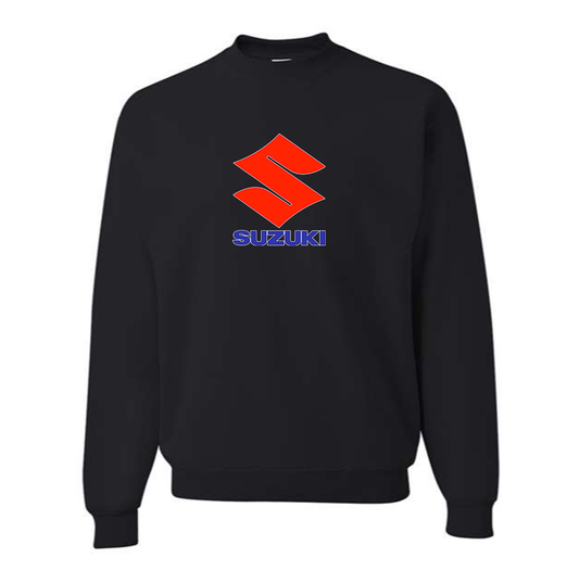 Men's Suzuki Bike Motorcycle Crewneck Sweatshirt