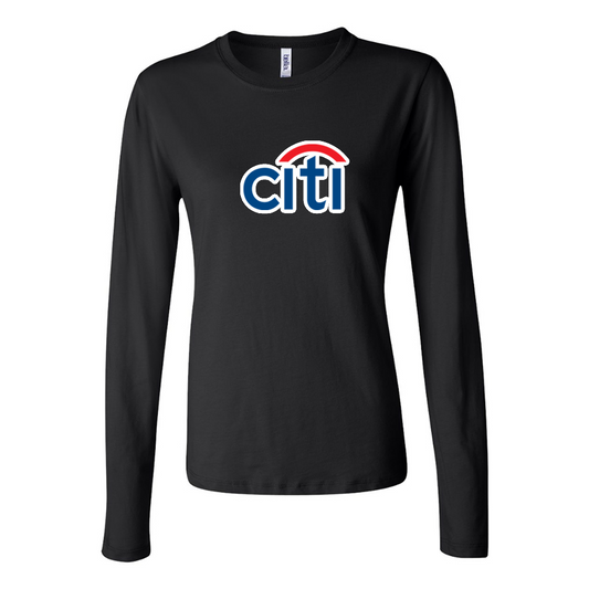 Women's Citi Bank Long Sleeve T Shirt