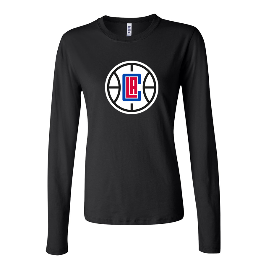 Women's LA Clippers  Long Sleeve T-Shirt