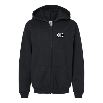 Youth's Cartoon Network Gildan Heavy Blend Full-Zip Hooded Sweatshirt