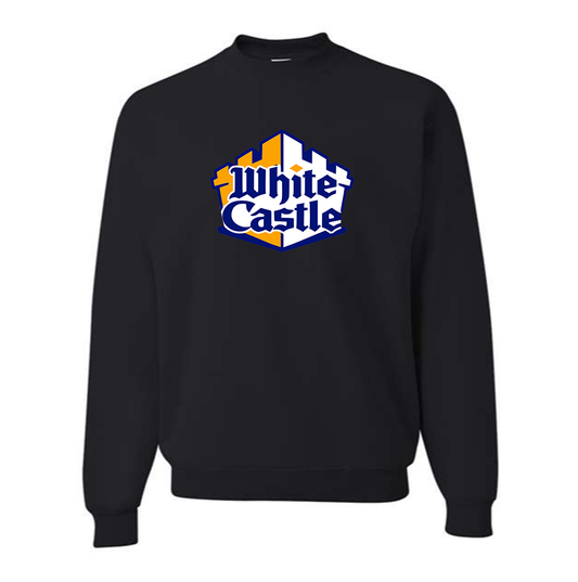 Men's White Castle Crewneck Sweatshirt