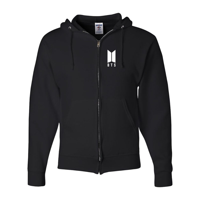 Men's BTS JERZEES NuBlend Full Zip Hooded Sweatshirt