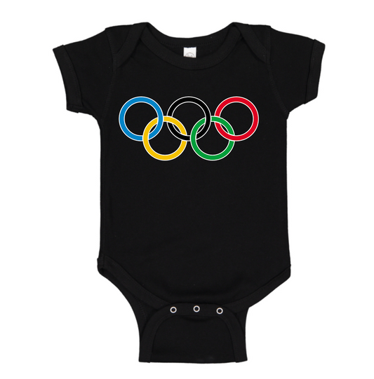 Olympics Rings Baby Romper Onesie