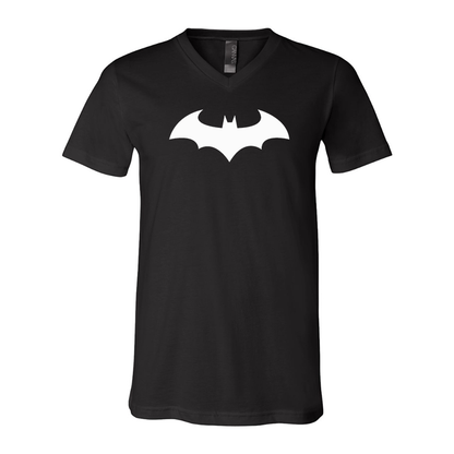 Batman BELLA  CANVAS  Jersey V-Neck Tee