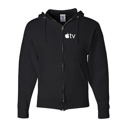 Men's Apple TV JERZEES NuBlend Full Zip Hooded Sweatshirt